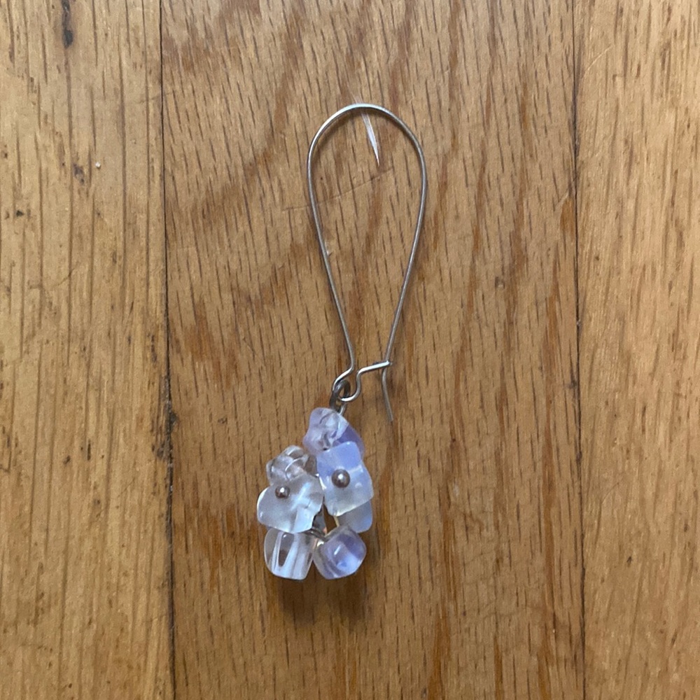 Hand Made Opalite Earring From El Salvador